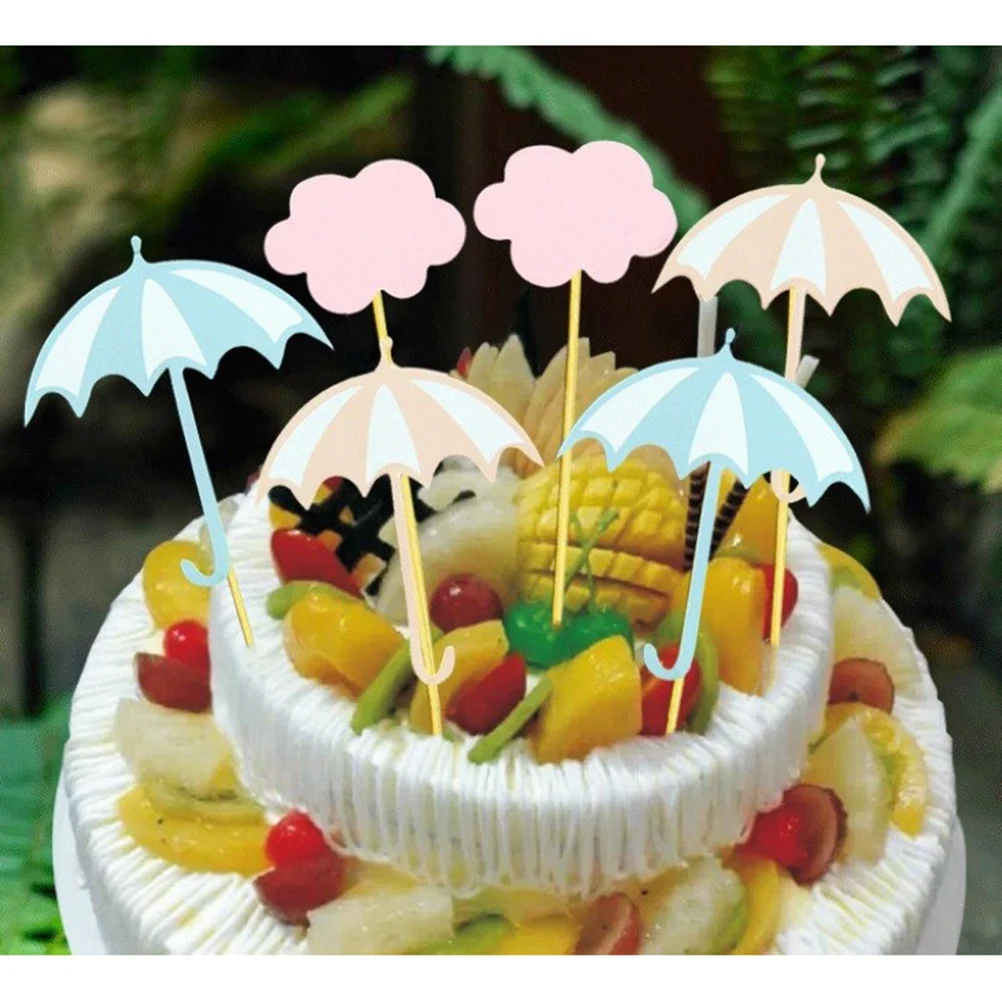 12 Pcs Fruit Decoration Card Insert Cake Umbrella Birthday Creative Topper Pick Wedding Cloud
12 Pcs Fruit Decoration Card Insert Cake Umbrella Birthday Creative Topper Pick Wedding Cloud