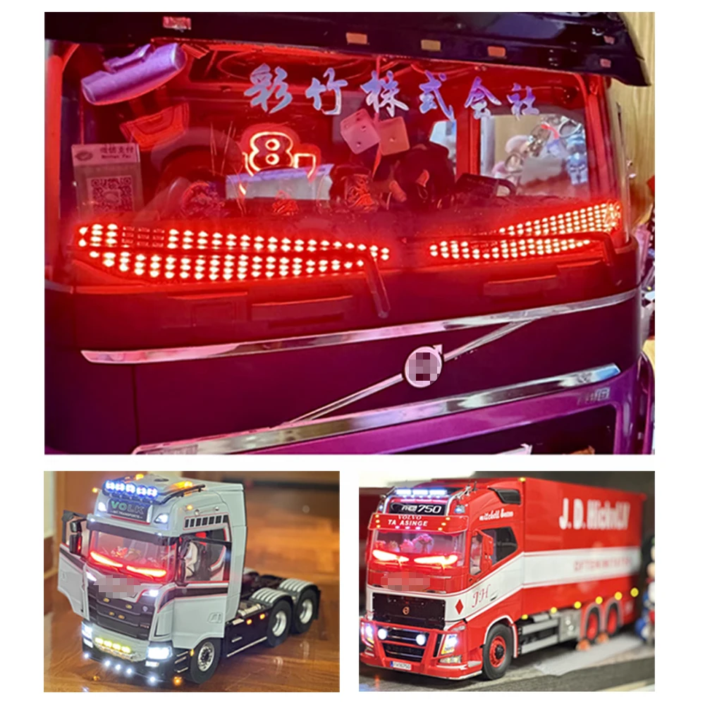 RC LED PCB Demon Eye Light Front Windshield Decoration Light for Tamiya 1/14 RC Tractor Truck Dump Truck Model Toy or DIY Parts
RC LED PCB Demon Eye Light Front Windshield Decoration Light for Tamiya 1/14 RC Tractor Truck Dump Truck Model Toy or DIY Parts