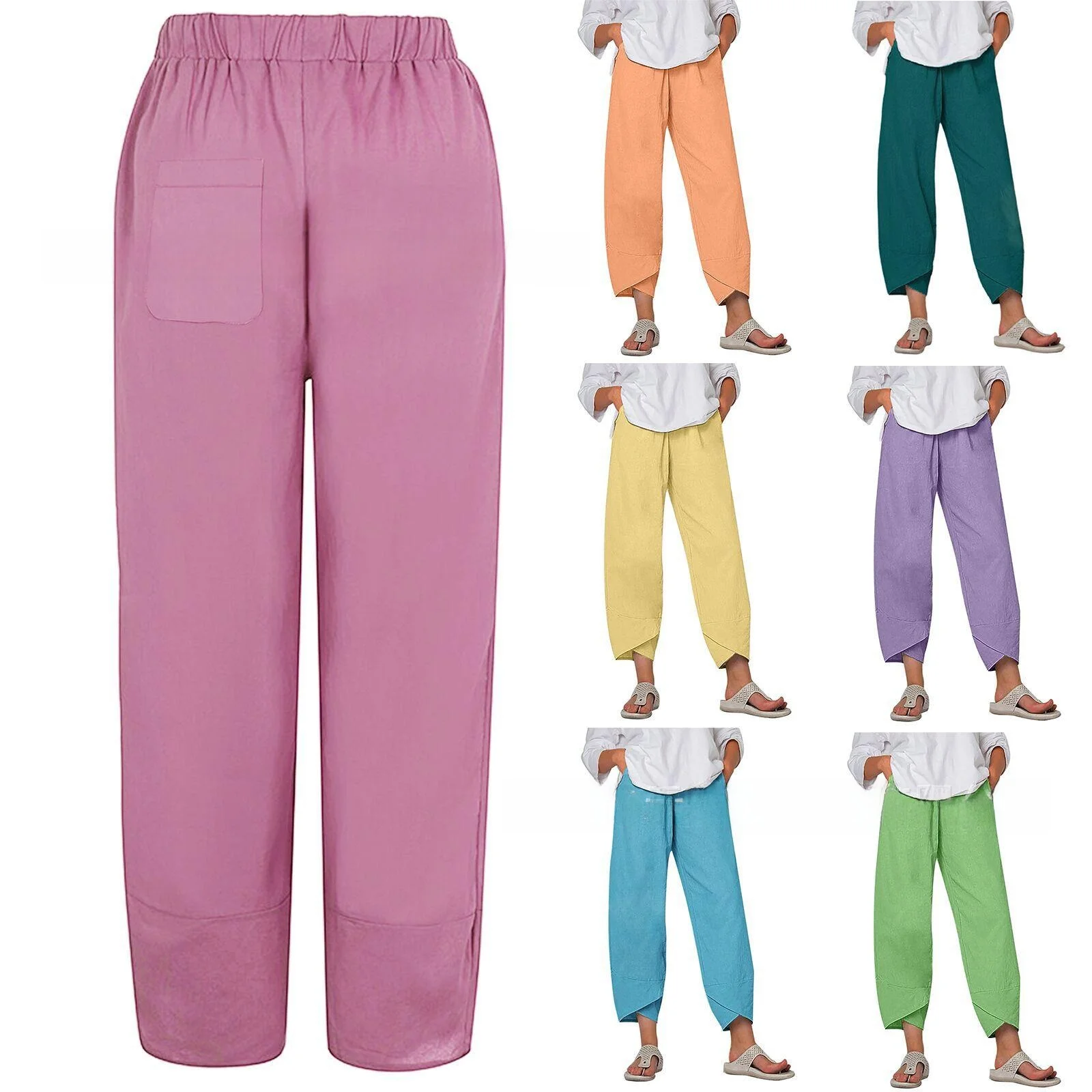 plus Size Women's Patchwork ket Cropped Pants Loose Fit Other Fabric 204 Winter Collection Casual Comfortable Trousers
plus Size Women's Patchwork ket Cropped Pants Loose Fit Other Fabric 204 Winter Collection Casual Comfortable Trousers