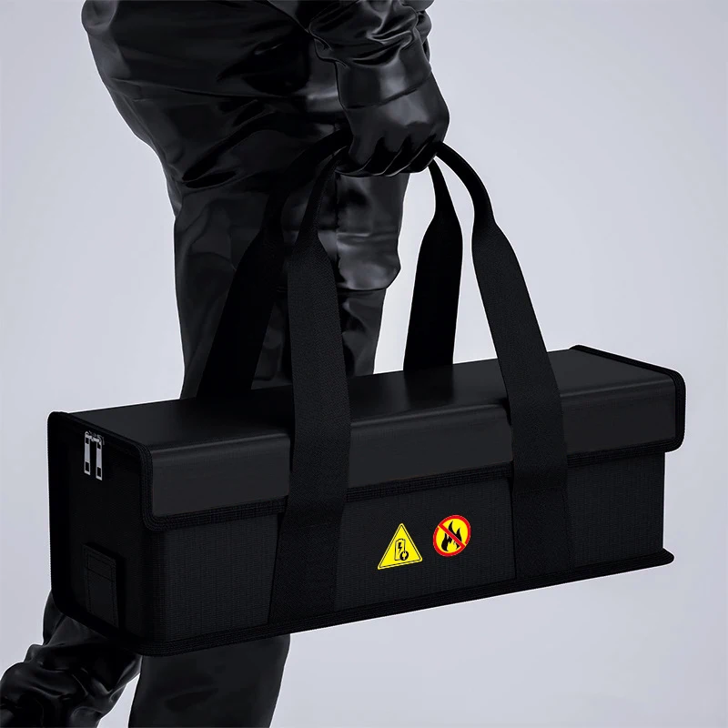 Electric Bicycle Battery Storage Bag, Portable Explosion Proof Lipo Bag for E-Bike, Fire Resistant Charging Protection
Electric Bicycle Battery Storage Bag, Portable Explosion Proof Lipo Bag for E-Bike, Fire Resistant Charging Protection