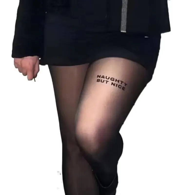 Mom I Am Rich Man Printing Stockings Flocked Pantyhose with Letters and Words Stockings Pantyhose Trend Ultra-thin Sexy Tights
Mom I Am Rich Man Printing Stockings Flocked Pantyhose with Letters and Words Stockings Pantyhose Trend Ultra-thin Sexy Tights