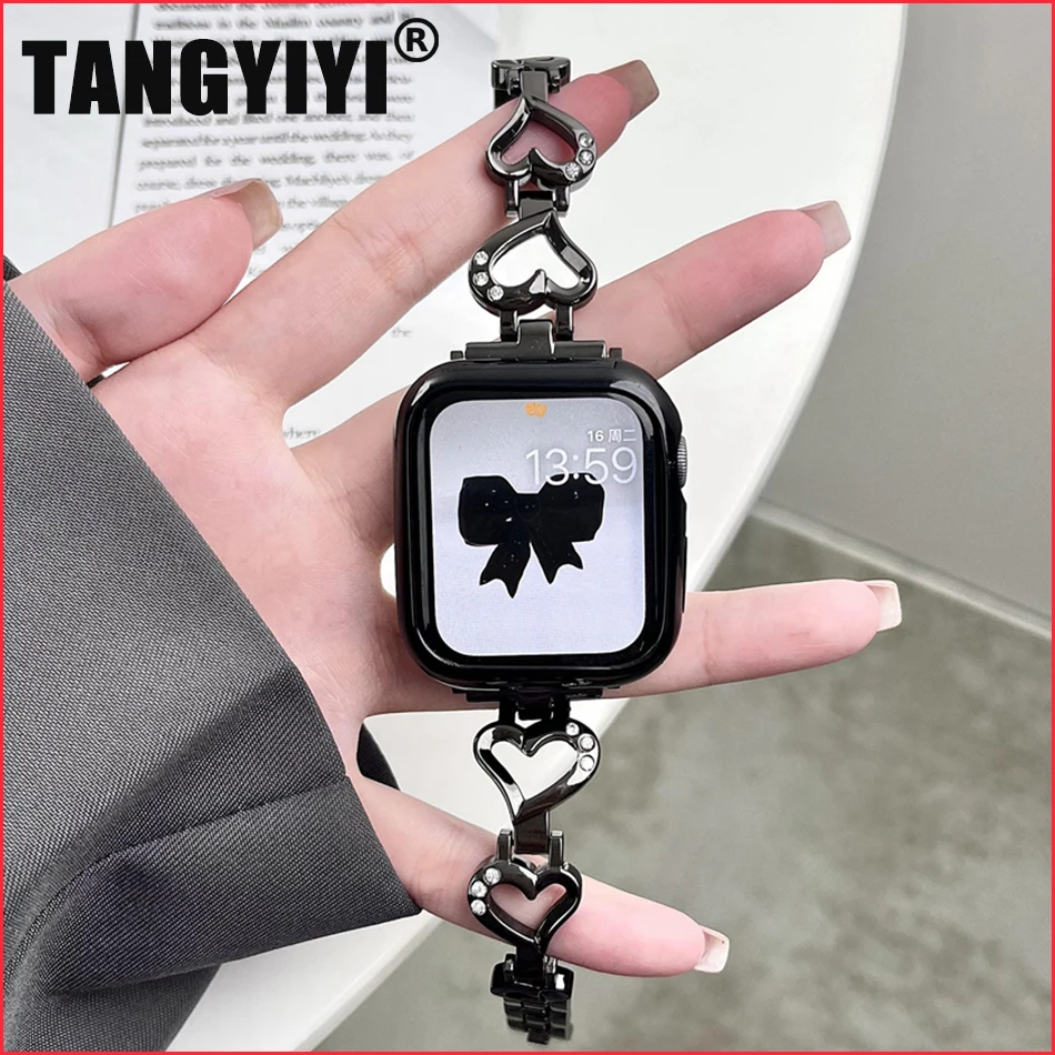 Ремешок из нержавеющей стали для Apple Watch Band 8 7 6 SE 5 45 мм 44 мм 42 мм Модный браслет INS Love IWatch Ultra 49 мм 41 мм 40 мм 38 мм
Ремешок из нержавеющей стали для Apple Watch Band 8 7 6 SE 5 45 мм 44 мм 42 мм Модный браслет INS Love IWatch Ultra 49 мм 41 мм 40 мм 38 мм