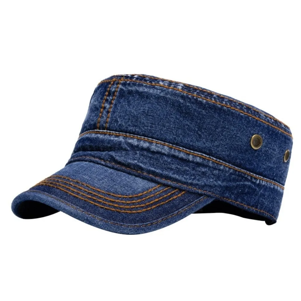 Vintage Washed Cotton Peaked Visor Hat Adjustable Flat Top Trucker Hat Soft Breathable Baseball Cap
Vintage Washed Cotton Peaked Visor Hat Adjustable Flat Top Trucker Hat Soft Breathable Baseball Cap