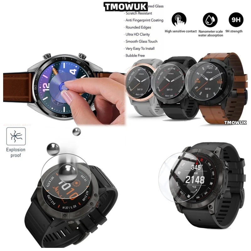 For Garmin Fenix 7 7S 7X Pro HD Tempered Glass Screen Protector Smart Watch 9H Hardness Anti-Scratch Film
For Garmin Fenix 7 7S 7X Pro HD Tempered Glass Screen Protector Smart Watch 9H Hardness Anti-Scratch Film