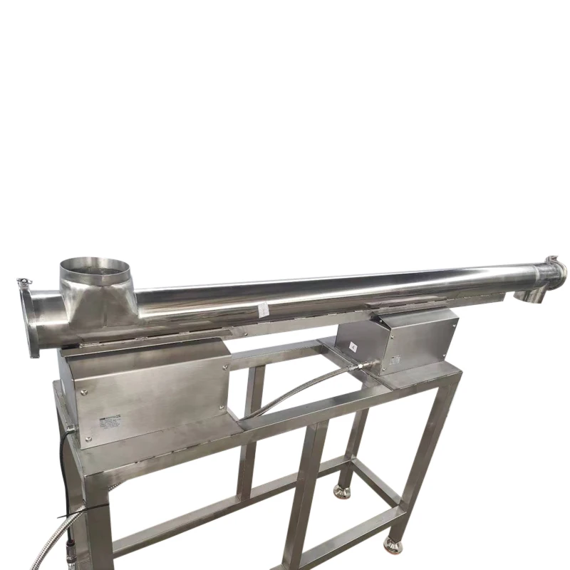 304/316 Tubular Small Angle Linear Vibrating Feeder New Condition Coal Dust Vibratory Conveyor for Flour Grain Engine Core
304/316 Tubular Small Angle Linear Vibrating Feeder New Condition Coal Dust Vibratory Conveyor for Flour Grain Engine Core