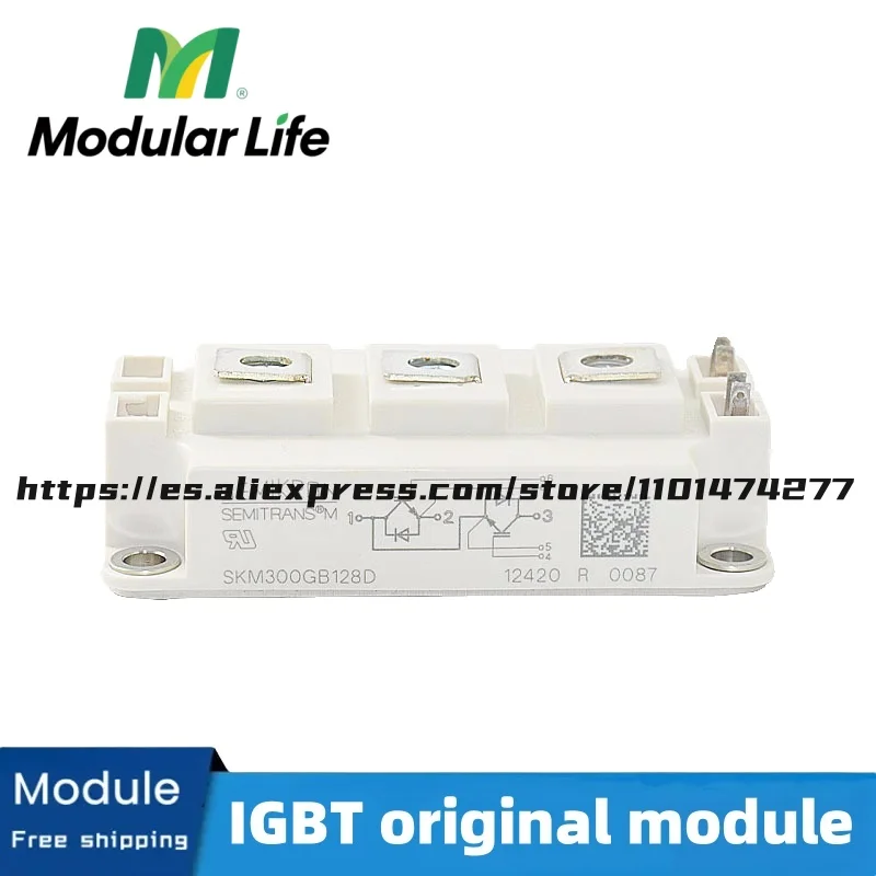 SKM300GB128D SKM150GB128D SKM400GB123D SKM200GB123D SKM400GB12T4 SKM300GB12T4 SKM200GB12T4 Original module
SKM300GB128D SKM150GB128D SKM400GB123D SKM200GB123D SKM400GB12T4 SKM300GB12T4 SKM200GB12T4 Original module