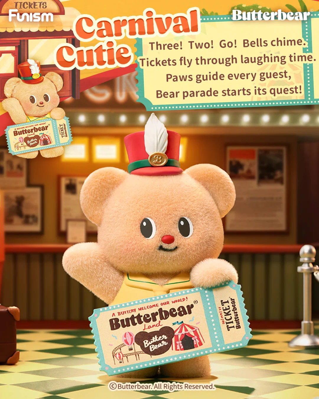 FUNISM Butterbear, очаровательная серия Influencer, слепая коробка, милая коллекционная фигурка, игрушка в подарок для детей, сюрприз на день рождения
FUNISM Butterbear, очаровательная серия Influencer, слепая коробка, милая коллекционная фигурка, игрушка в подарок для детей, сюрприз на день рождения