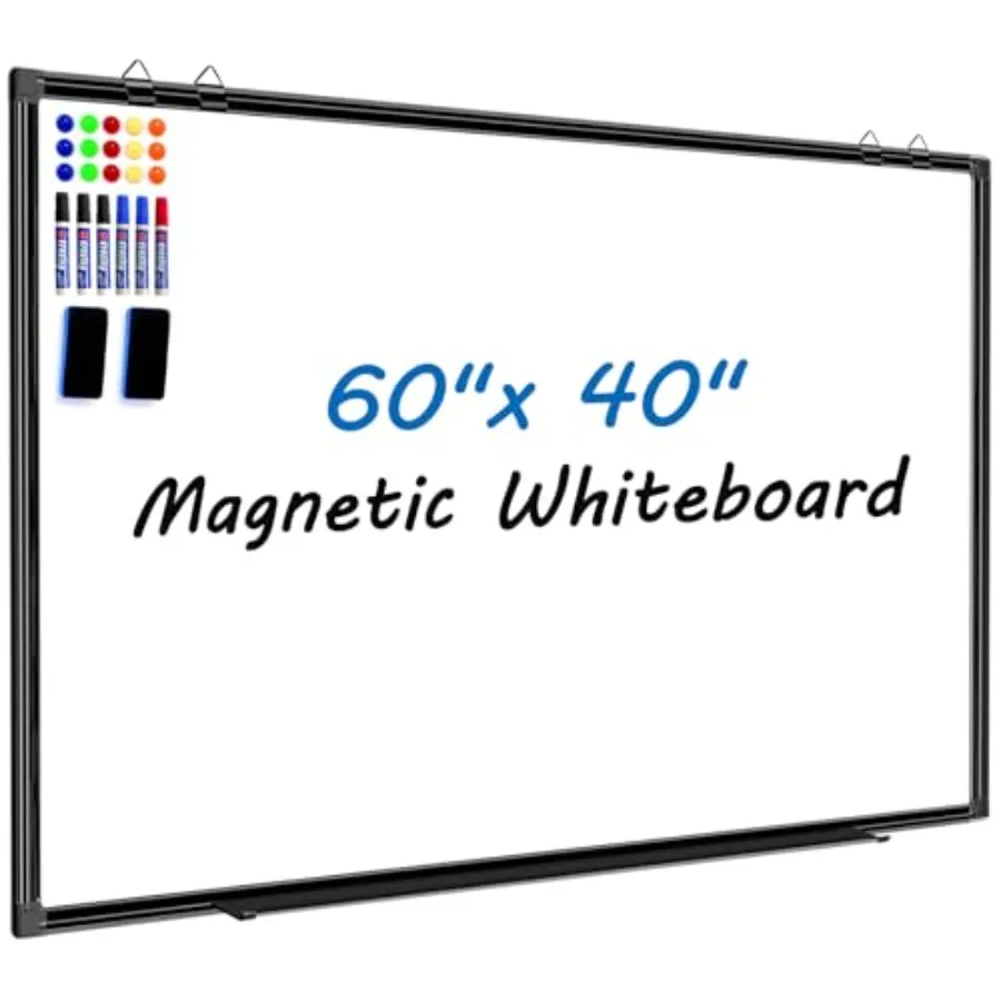 Large Magnetic Board Dry Erase board with Aluminum Frame, Hanging Boards for Wall with Long Pen Tray, Presentation Board for Of
Large Magnetic Board Dry Erase board with Aluminum Frame, Hanging Boards for Wall with Long Pen Tray, Presentation Board for Of