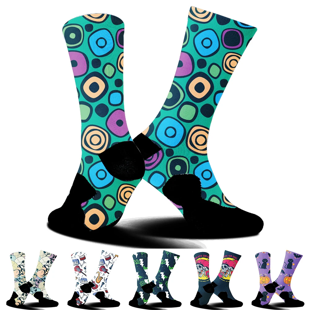 2025 Summer Bicycle Cycling Aero Socks Sport Creative skull pattern Socks New Seamless Anti-Slip Bicycle Bike Socks
2025 Summer Bicycle Cycling Aero Socks Sport Creative skull pattern Socks New Seamless Anti-Slip Bicycle Bike Socks