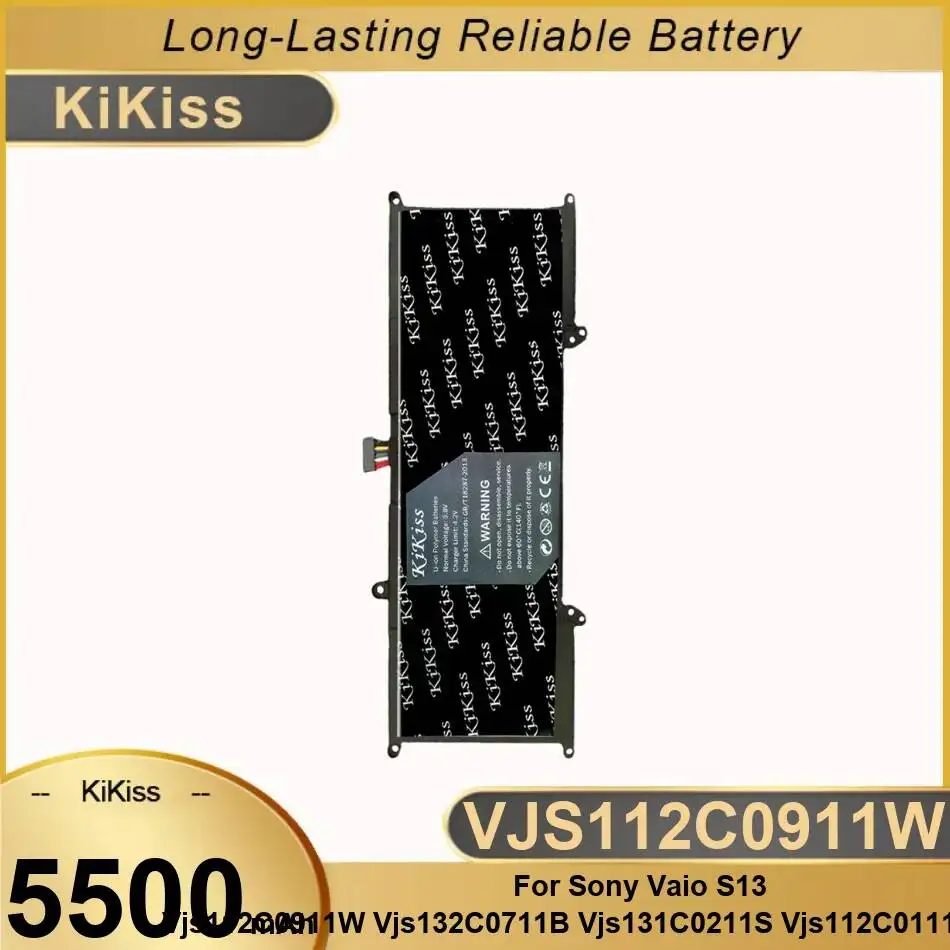 Аккумулятор для ноутбука 5500 мАч для Sony Vaio S13 VJS112C0911W VJS132C0711B VJS131C0211S VJS112C0111B VJ8BPS52
Аккумулятор для ноутбука 5500 мАч для Sony Vaio S13 VJS112C0911W VJS132C0711B VJS131C0211S VJS112C0111B VJ8BPS52