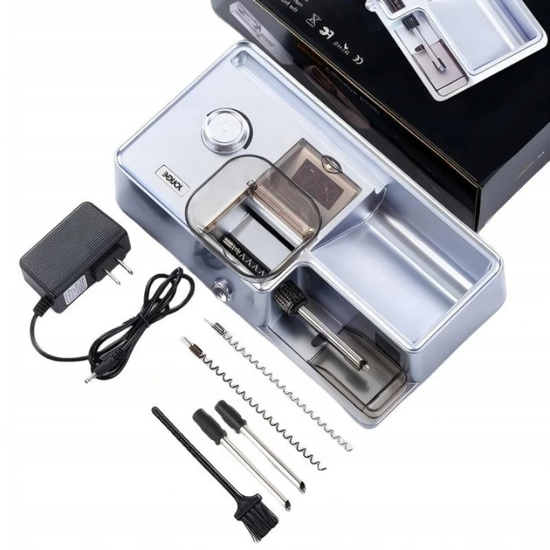3-in-1 Smart Electric Cigarette Rolling Machine Automatic Infrared Counter Sensing for 5.5/6.5/8mm Tobacco Tubes Injector Maker
3-in-1 Smart Electric Cigarette Rolling Machine Automatic Infrared Counter Sensing for 5.5/6.5/8mm Tobacco Tubes Injector Maker