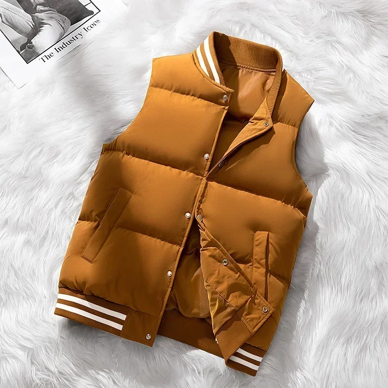 Men's Winter Down Cotton Vest Korean Version of The Trend of Slim Thickening Teenagers Undershirt Undershirt Jacket Men's Jacket
Men's Winter Down Cotton Vest Korean Version of The Trend of Slim Thickening Teenagers Undershirt Undershirt Jacket Men's Jacket