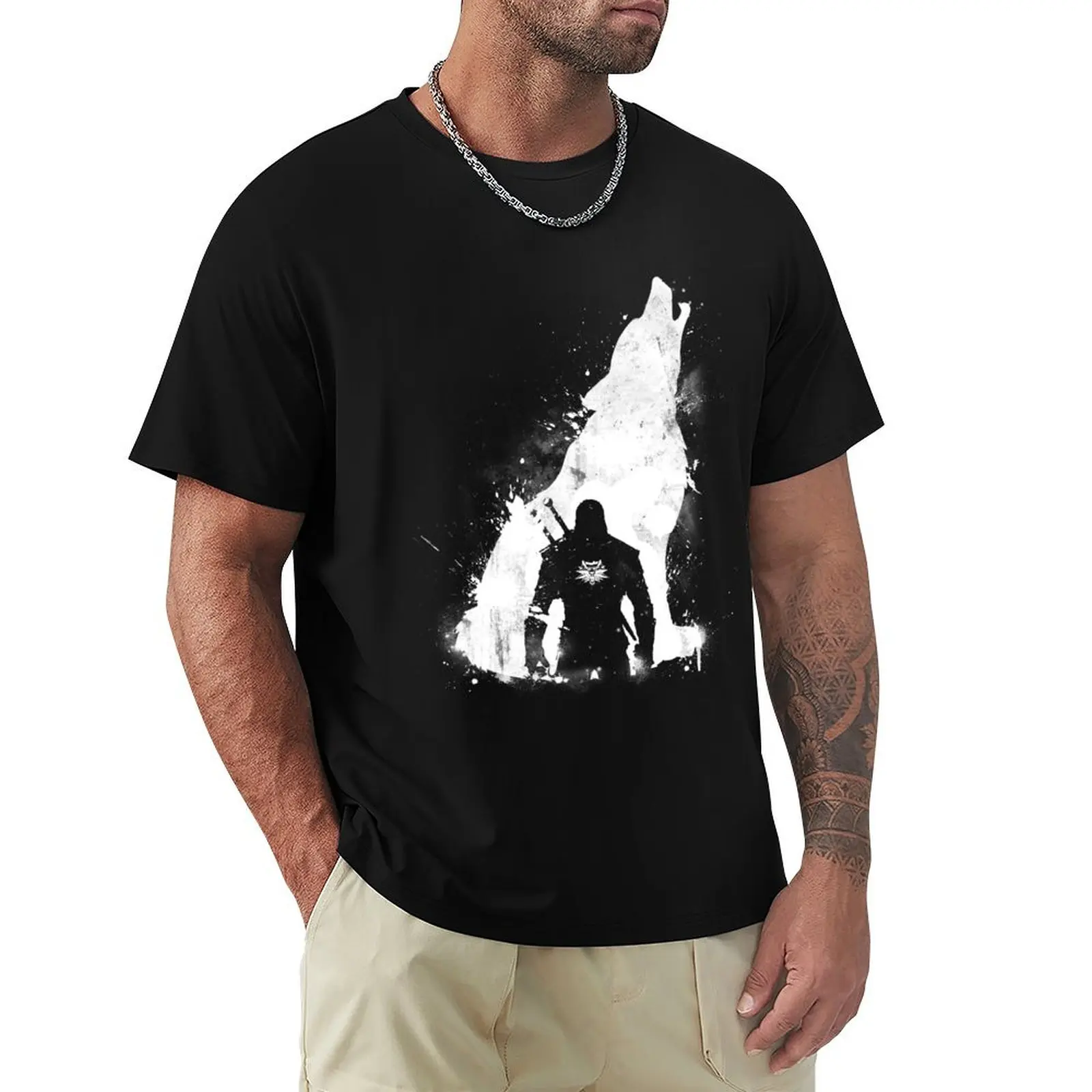 Wolf Witcher T-Shirt basketball graphic tees funny gifts quick drying men clothing
Wolf Witcher T-Shirt basketball graphic tees funny gifts quick drying men clothing
