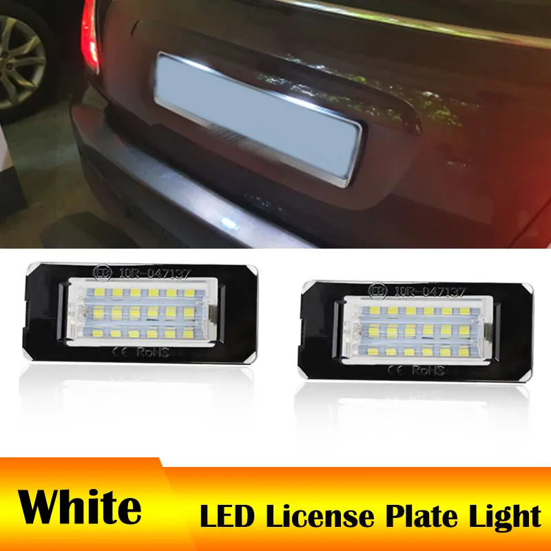 2 шт. CanBus без ошибок светодиодный светильник номерного знака для BMW Mini Cooper R56 R57 R58 R59, аксессуары, без ошибок, ярко-белая номерная лампа
2 шт. CanBus без ошибок светодиодный светильник номерного знака для BMW Mini Cooper R56 R57 R58 R59, аксессуары, без ошибок, ярко-белая номерная лампа