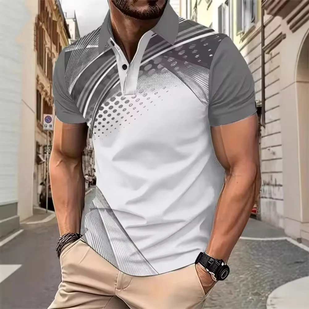 Striped And Dot Pattern Men Fashion Tie-dye Polos T-Shirts Summer Short Sleeve 3D Print Trend POLO Tee 3XL Big Size Casual Tops
Striped And Dot Pattern Men Fashion Tie-dye Polos T-Shirts Summer Short Sleeve 3D Print Trend POLO Tee 3XL Big Size Casual Tops