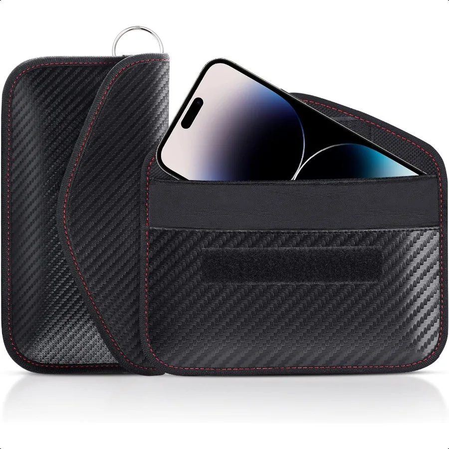 Faraday Pouch for Car Keys Faraday Bag Car RFID Signal Blocking Holder Key Fob Protector Key fob cage Block Signal AntiTheft Fo
Faraday Pouch for Car Keys Faraday Bag Car RFID Signal Blocking Holder Key Fob Protector Key fob cage Block Signal AntiTheft Fo