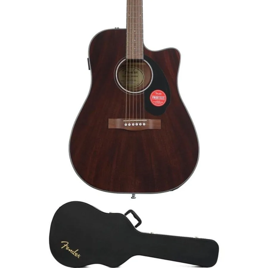CD-60SCE all mahogany acoustic-electric guitar bundle for beginners and pros: natural finish, rich tone, includes hard case
CD-60SCE all mahogany acoustic-electric guitar bundle for beginners and pros: natural finish, rich tone, includes hard case