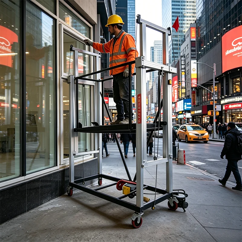 Heavy Duty Industrial Durable Electric Adjustable Portable Elevator Scaffold for Warehouse Order Fulfillment High Capacity
Heavy Duty Industrial Durable Electric Adjustable Portable Elevator Scaffold for Warehouse Order Fulfillment High Capacity