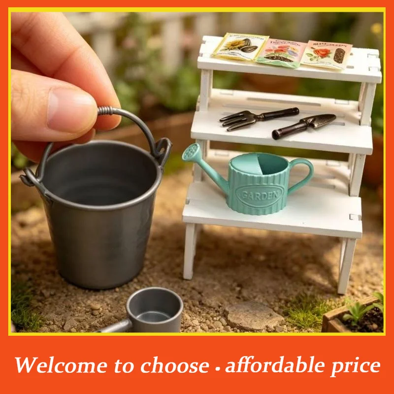 TH 5Sets Doll Accessories 1/6 Scale Dollhouse Miniature Simulation Colored Plastic Water Bucket With Spoon Scene Decoration Toys
TH 5Sets Doll Accessories 1/6 Scale Dollhouse Miniature Simulation Colored Plastic Water Bucket With Spoon Scene Decoration Toys