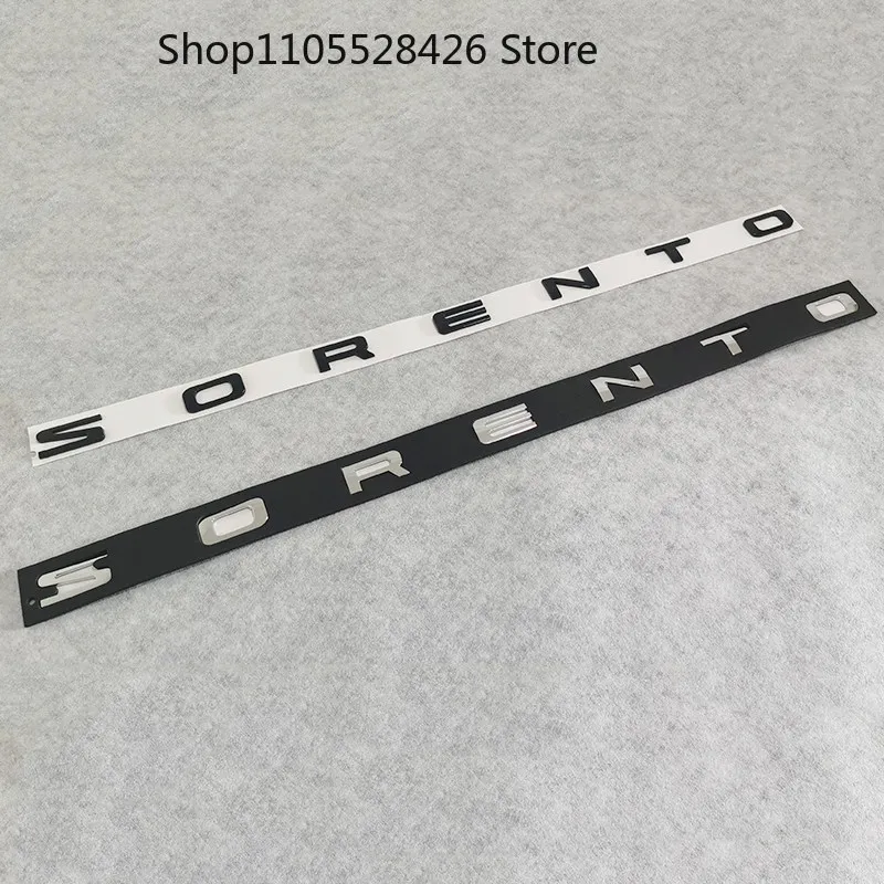 Car Styling SORENTO Emblem SPORTAGE Stickers 3D ABS Letter Logo Car Trunk Rear Badge Sticker Decals Accessories
Car Styling SORENTO Emblem SPORTAGE Stickers 3D ABS Letter Logo Car Trunk Rear Badge Sticker Decals Accessories