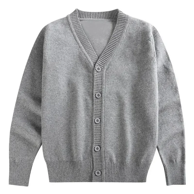 School Uniform Teen Clothes Toddler Knitted Sweater Boys Girls Cardigan Long Sleeve Children Outerwear Kids Sweater Jacket
School Uniform Teen Clothes Toddler Knitted Sweater Boys Girls Cardigan Long Sleeve Children Outerwear Kids Sweater Jacket