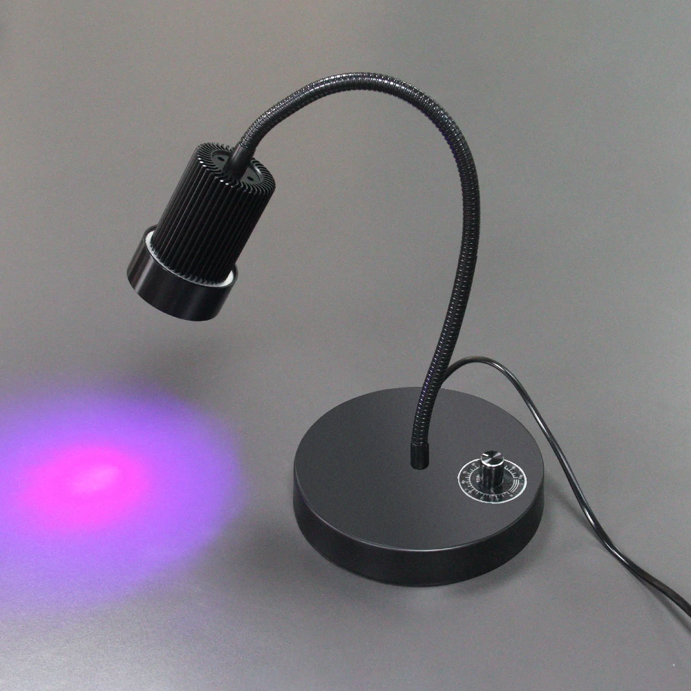 Desktop Light 18W Electric Power 365nm 395nm Wavelength Knob Adjustment Brightness UV LED Table Lamp Curing UV Glue Ink
Desktop Light 18W Electric Power 365nm 395nm Wavelength Knob Adjustment Brightness UV LED Table Lamp Curing UV Glue Ink