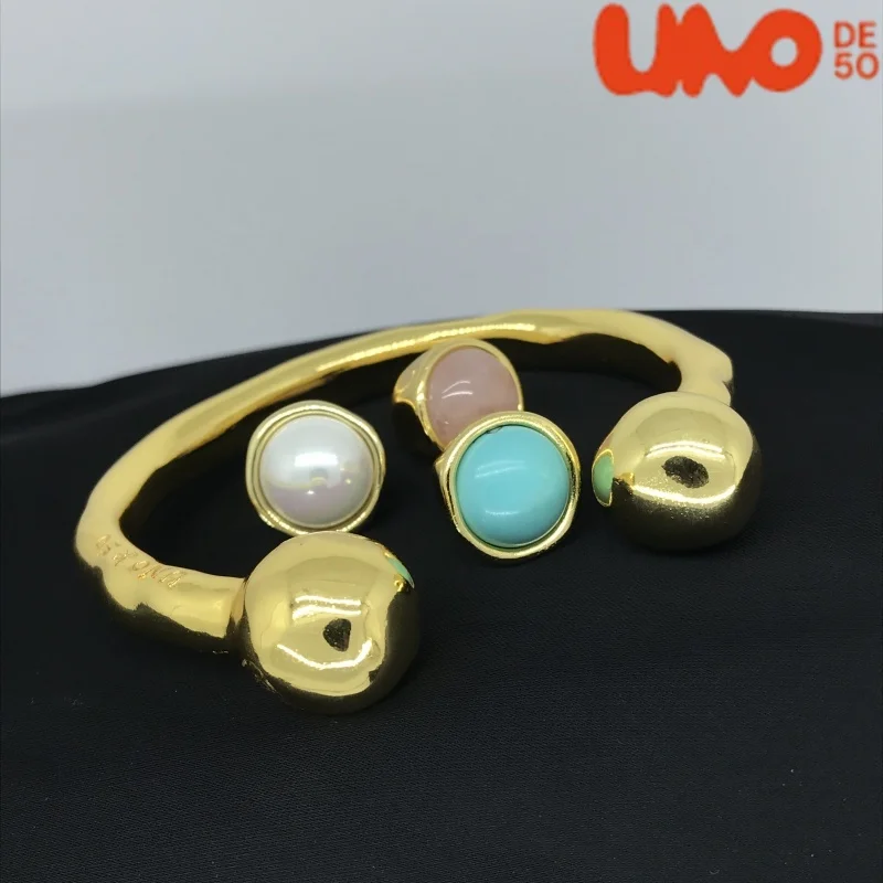 2025 Best Selling Exquisite High Quality UNO DE 50 Fashion Classic 925 Bracelet Jewelry Daily Collocation Holiday Romantic Gifts
2025 Best Selling Exquisite High Quality UNO DE 50 Fashion Classic 925 Bracelet Jewelry Daily Collocation Holiday Romantic Gifts