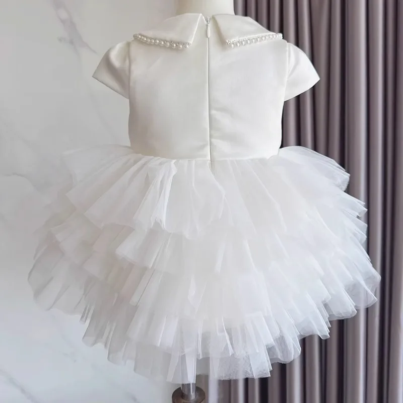 First Birthday 2025New Birthday Princess White First Birthday Girl Baby Flower Puffy Dress
First Birthday 2025New Birthday Princess White First Birthday Girl Baby Flower Puffy Dress