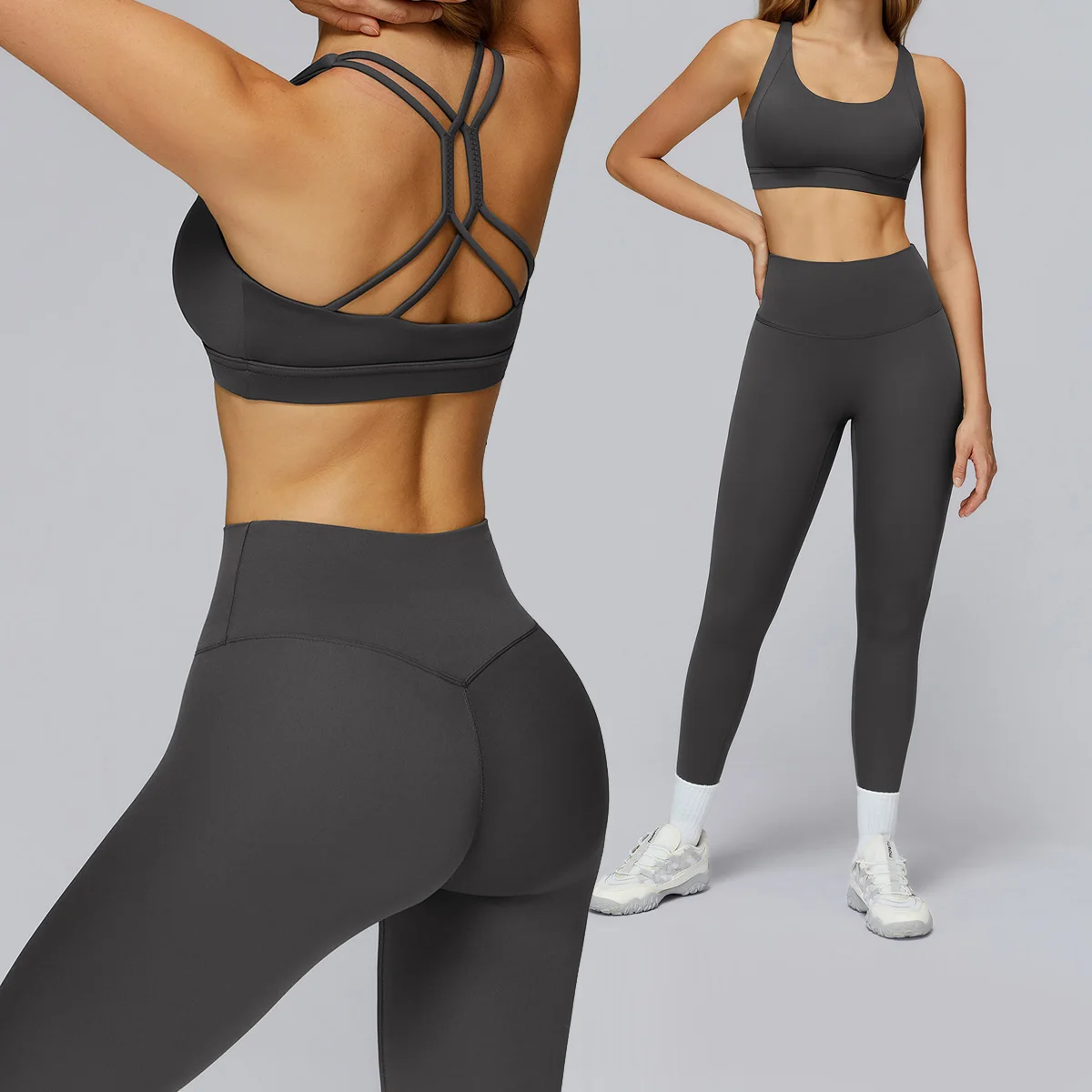 Спортивная одежда для фитнеса, спортивный костюм для спортзала, комплект для йоги, комплект из 2 предметов, тренировочная одежда, леггинсы с высокой талией, спортивный бюстгальтер, спортивная одежда, женская одежда
Спортивная одежда для фитнеса, спортивный костюм для спортзала, комплект для йоги, комплект из 2 предметов, тренировочная одежда, леггинсы с высокой талией, спортивный бюстгальтер, спортивная одежда, женская одежда