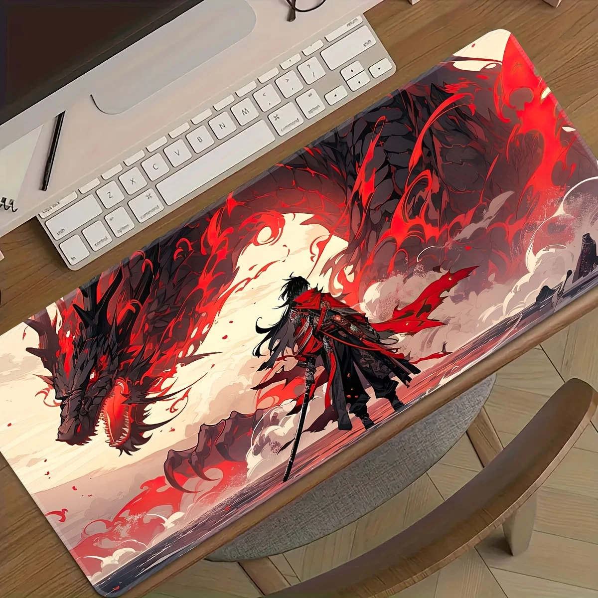 Large gaming mouse pad Dragon Warrior Rubber rectangular pc gamer table mat esports computer mouse pad Desktop accessories
Large gaming mouse pad Dragon Warrior Rubber rectangular pc gamer table mat esports computer mouse pad Desktop accessories