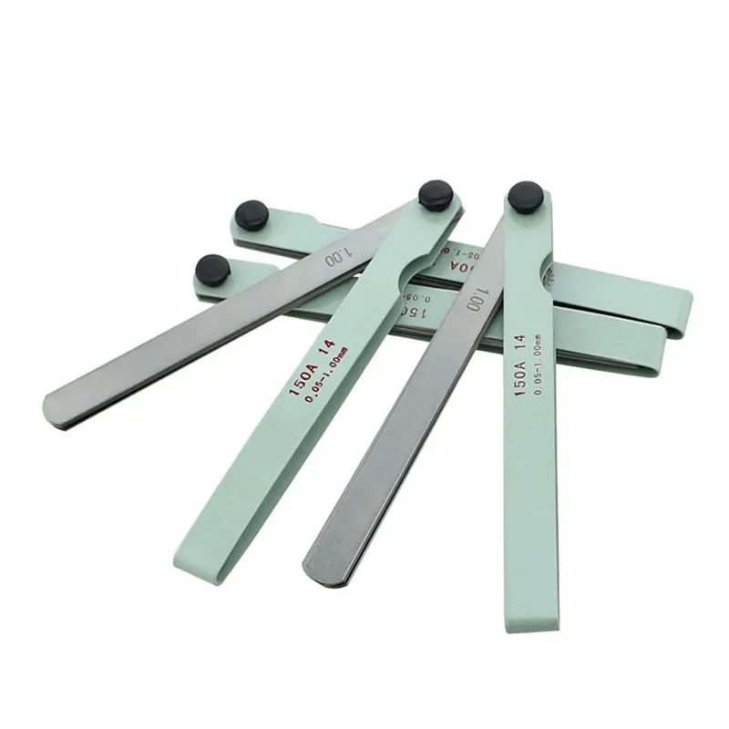 Stainless Steel Feeler Gauge Metric & Imperial Guages Measure Long 100/150/200
Stainless Steel Feeler Gauge Metric & Imperial Guages Measure Long 100/150/200