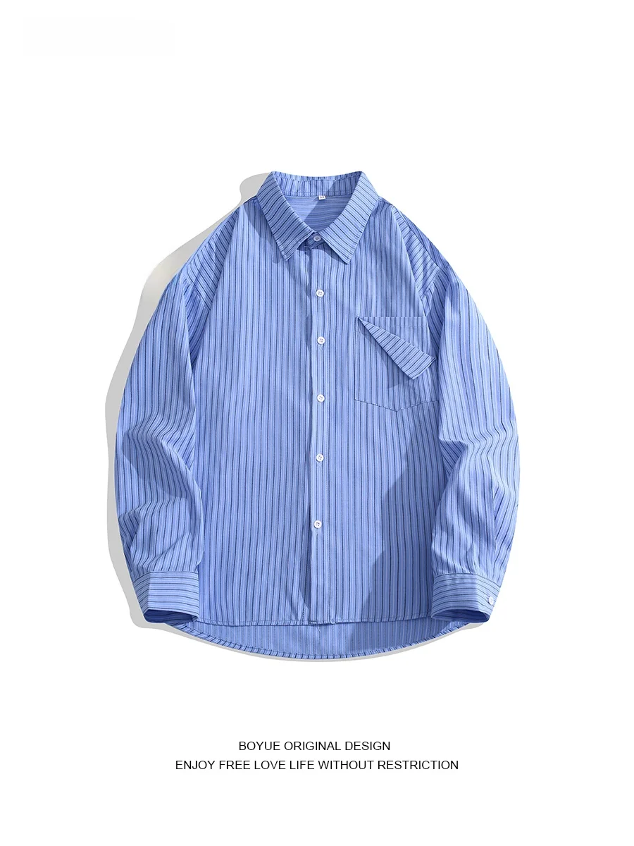 Boyue Long Sve irt Casual Thin Sle Blue Jaet for Men And Women Spring Season Fre Sle School Campus Inner Wear
Boyue Long Sve irt Casual Thin Sle Blue Jaet for Men And Women Spring Season Fre Sle School Campus Inner Wear