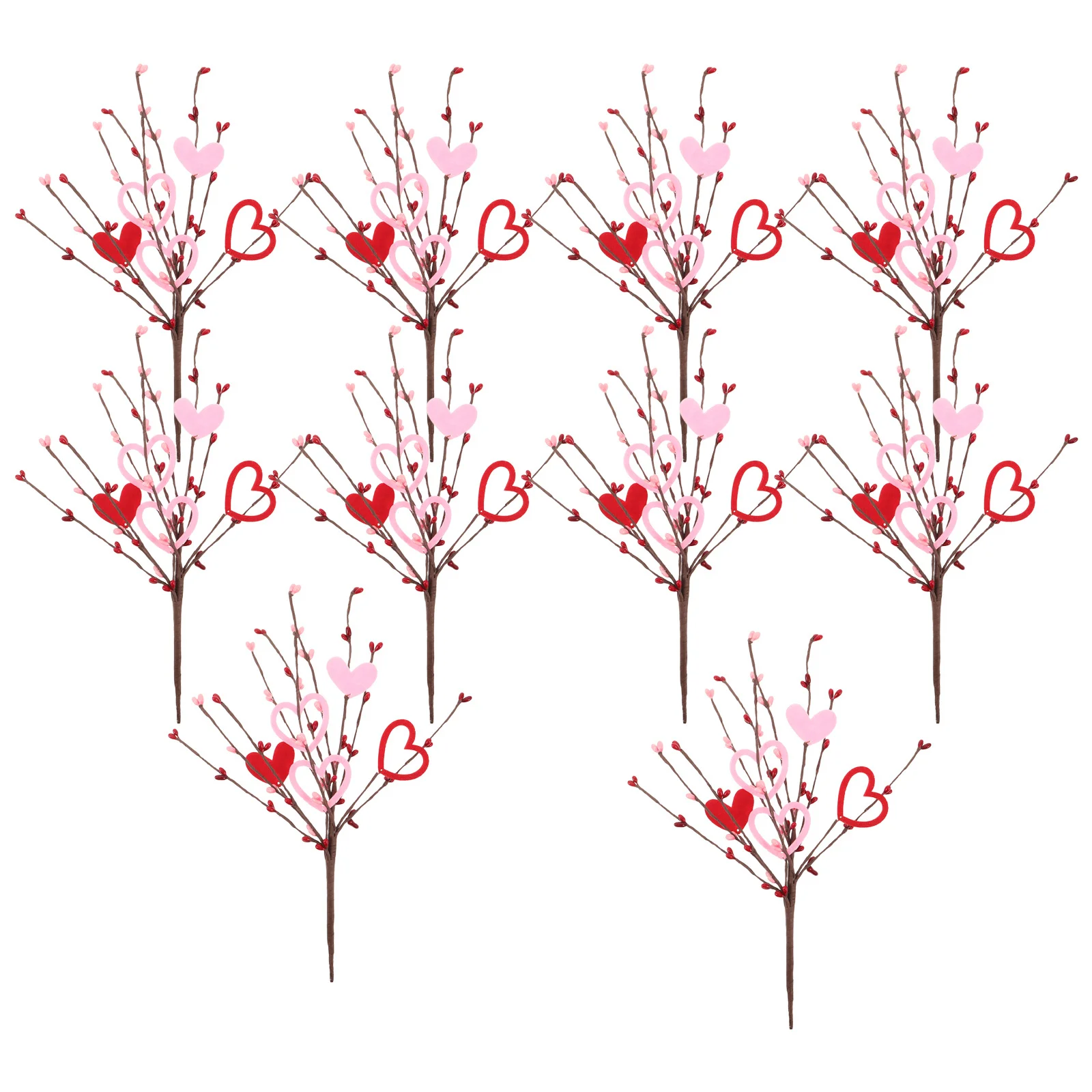 10pcs Artificial Berry Flowers Stem Picks Heart Shaped Valentine’S Day Decor Wedding Anniversary Vase Filler Home Arrangement
10pcs Artificial Berry Flowers Stem Picks Heart Shaped Valentine’S Day Decor Wedding Anniversary Vase Filler Home Arrangement
