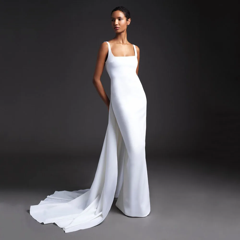 Luxury Mermaid Wedding Dresses For Women Strapless Bridal Dress Detachable Train Backless Wedding Party Dress Customized
Luxury Mermaid Wedding Dresses For Women Strapless Bridal Dress Detachable Train Backless Wedding Party Dress Customized