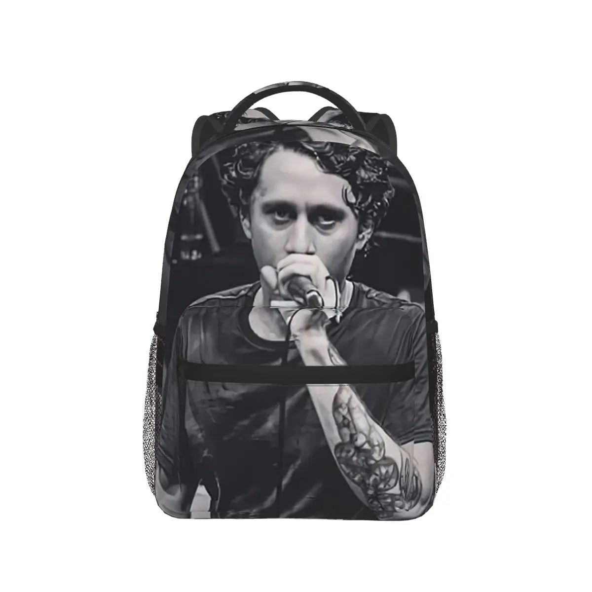 Rapper Canserbero Tee All We Need Is Love Backpack Hot Sale Daypack Kids BookBag School Bag Shoulder Bags for Men Women
Rapper Canserbero Tee All We Need Is Love Backpack Hot Sale Daypack Kids BookBag School Bag Shoulder Bags for Men Women