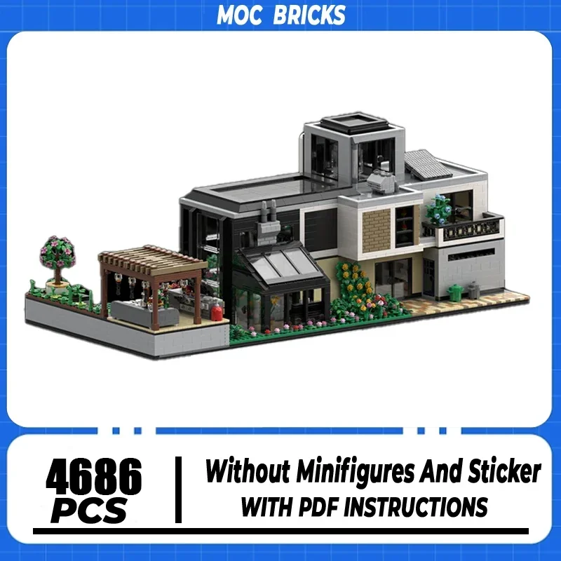 Moc Building Block Стеклянный дом Модульное здание Технология Кирпич DIY Сборка Модульная городская игрушка с видом на улицу для
Moc Building Block Стеклянный дом Модульное здание Технология Кирпич DIY Сборка Модульная городская игрушка с видом на улицу для