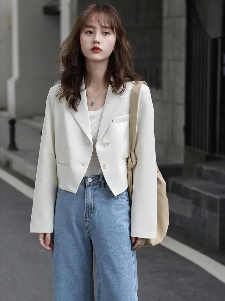 Long Coat Woman Women'S Blazer Wears Pearls Latest Lapels Silver Glossy Waist-Tight Turndown Regular Tight Pearl Age Reducing
Long Coat Woman Women'S Blazer Wears Pearls Latest Lapels Silver Glossy Waist-Tight Turndown Regular Tight Pearl Age Reducing