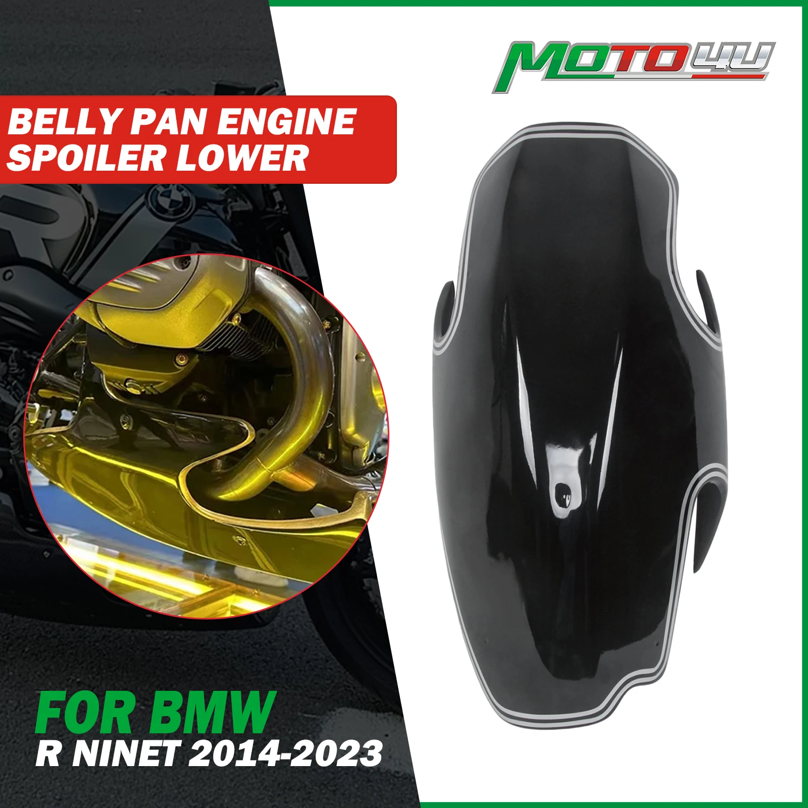 Motorcycle GlassFiber Belly Pan Engine Spoiler Lower Fairing For BMW R NINE T Scrambler Pure Racer Urban GS R9T RnineT 2014-2023
Motorcycle GlassFiber Belly Pan Engine Spoiler Lower Fairing For BMW R NINE T Scrambler Pure Racer Urban GS R9T RnineT 2014-2023