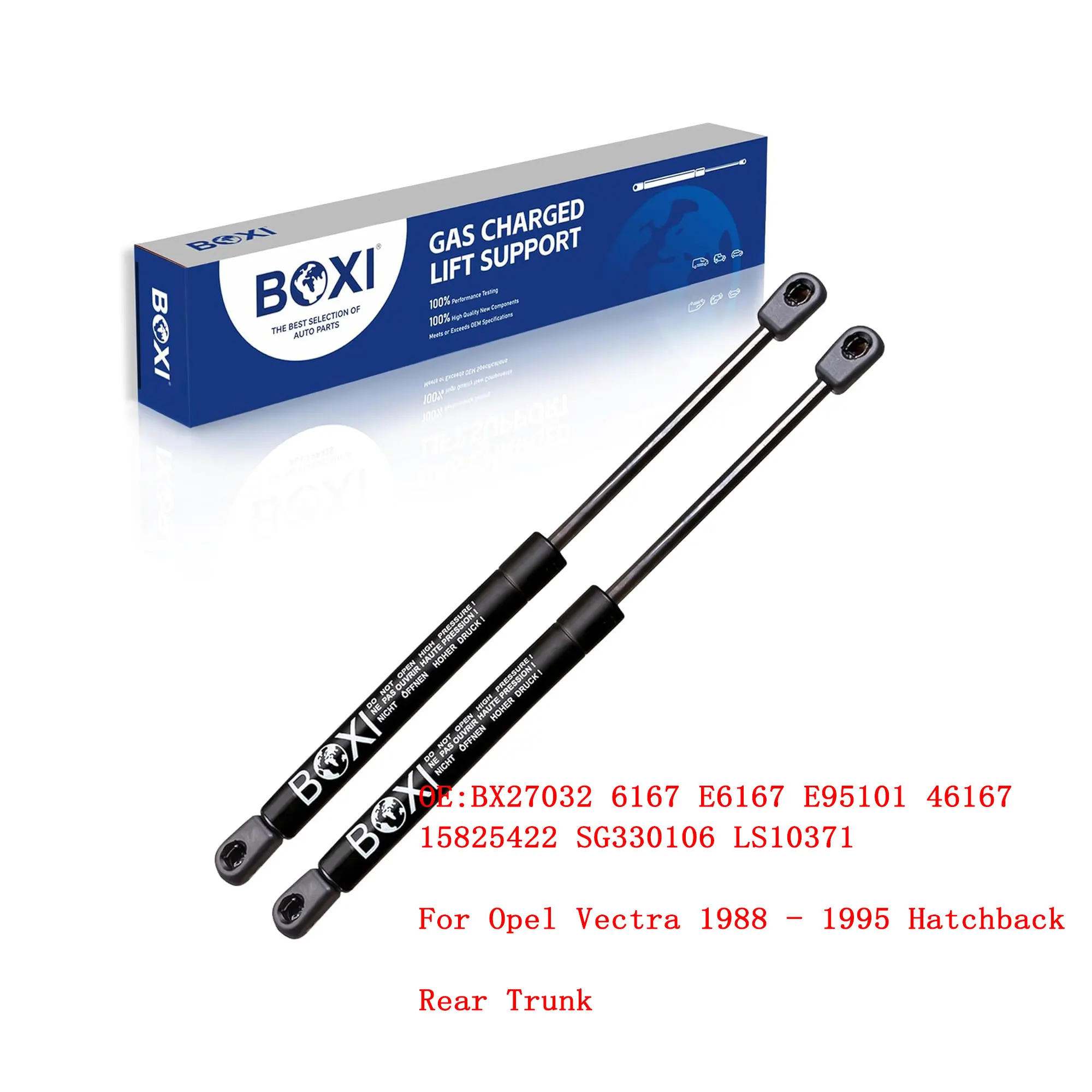 BOXI BX27032 6167 LS10371 2PCS Rear Trunk Gas Spring Shock Strut Support For Chevrolet Malibu 2008 - 2011 Lift Struts
BOXI BX27032 6167 LS10371 2PCS Rear Trunk Gas Spring Shock Strut Support For Chevrolet Malibu 2008 - 2011 Lift Struts