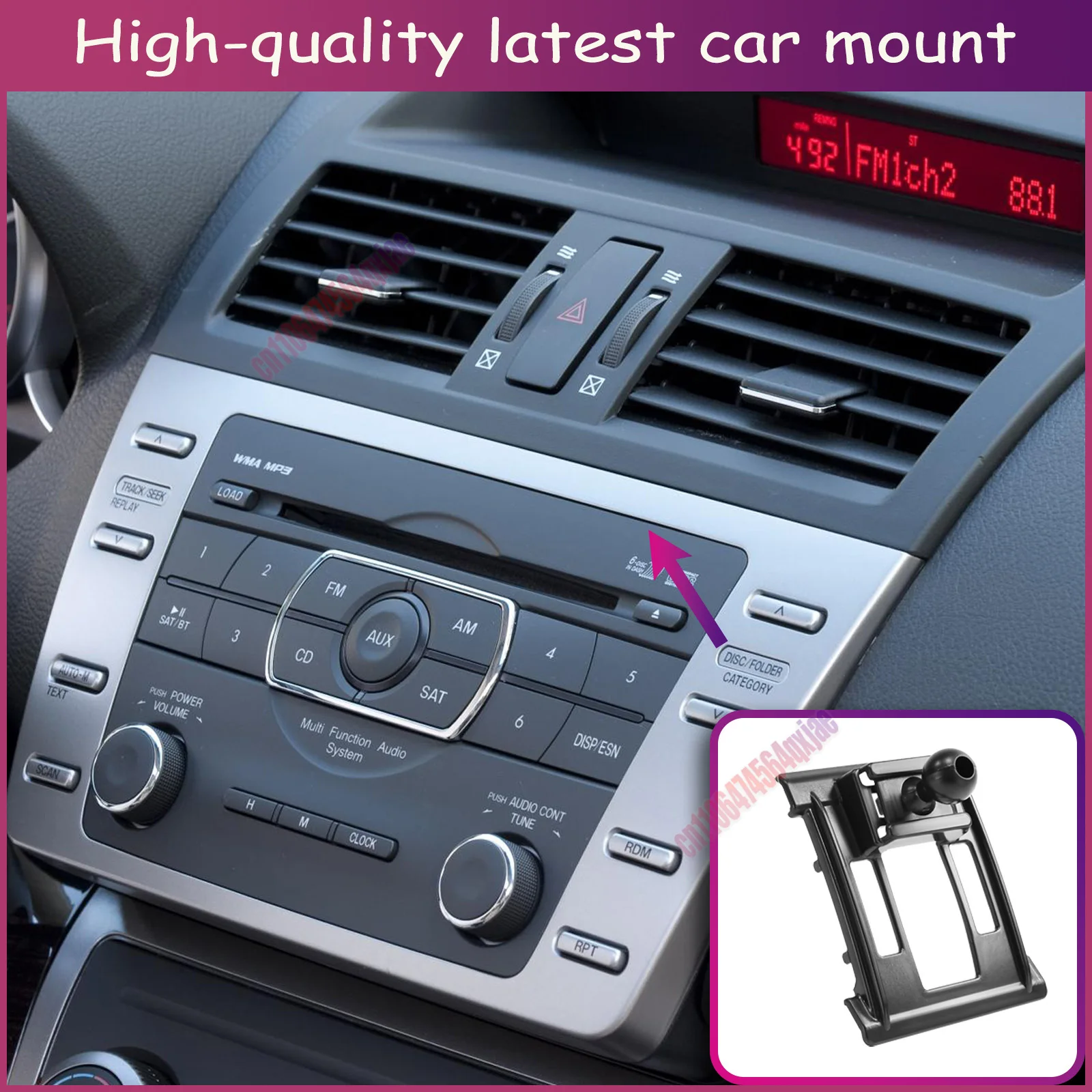 For Mazda 6 GH 2009 2010 2011 2012 Vehicle-Specific Smart car phone Holder Special Fixed Bracket Base Wireless Charging
For Mazda 6 GH 2009 2010 2011 2012 Vehicle-Specific Smart car phone Holder Special Fixed Bracket Base Wireless Charging