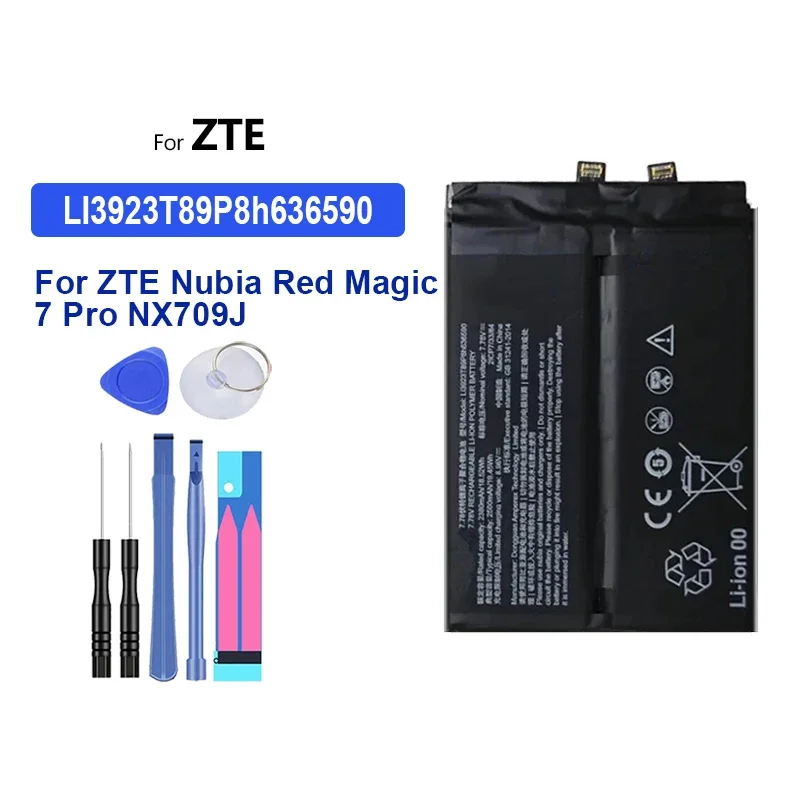 LI3923T89P8h636590 Battery For ZTE Nubia Red Magic 7 Pro NX709J / RedMagic 7S Pro NX709S
LI3923T89P8h636590 Battery For ZTE Nubia Red Magic 7 Pro NX709J / RedMagic 7S Pro NX709S