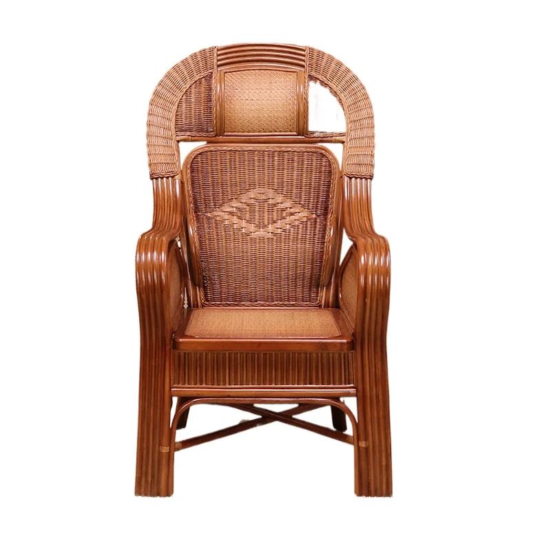 1 Single high backrest rattan woven elderly chair real rattan leisure yang handmade waist rattan chair
1 Single high backrest rattan woven elderly chair real rattan leisure yang handmade waist rattan chair