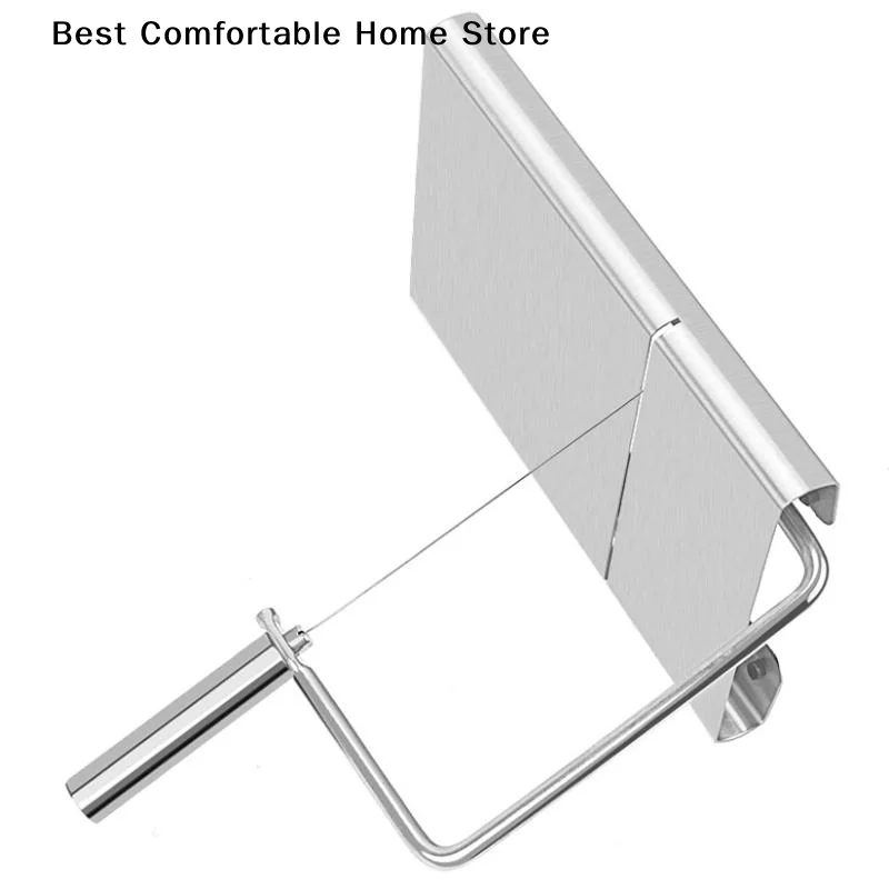【BA】1Pc Cheese Slicer, Stainless Steel Cheese Cutter With Measurements, Heavy Duty Butter Cutter, Baking Tools, Kitchen Gadgets
【BA】1Pc Cheese Slicer, Stainless Steel Cheese Cutter With Measurements, Heavy Duty Butter Cutter, Baking Tools, Kitchen Gadgets
