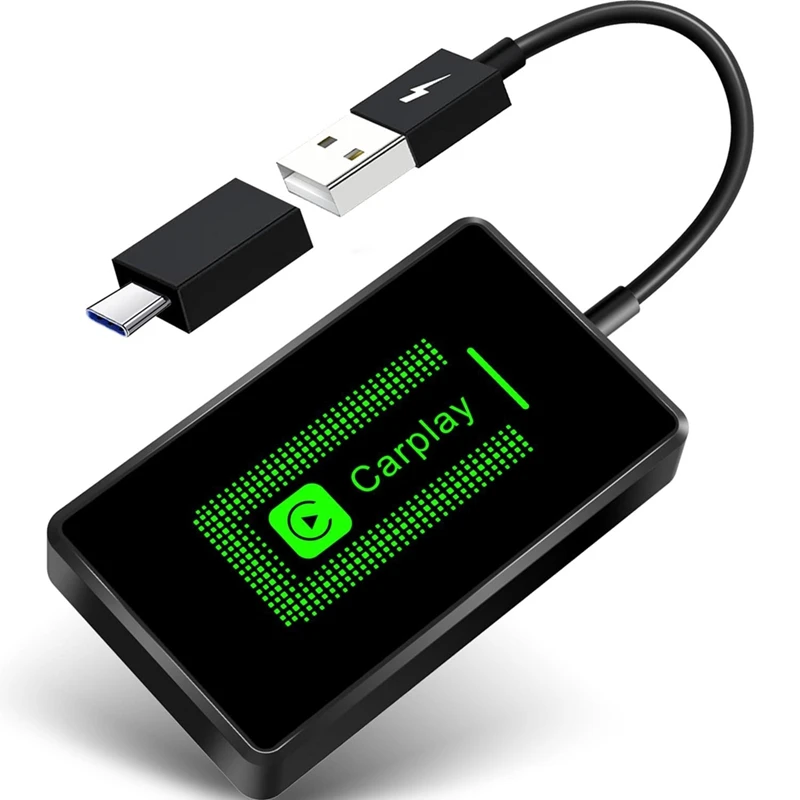 Wireless Carplay Adapter For Apple Device,Adapter For Iphone Convert Factory Wired To Wireless Carplay Adapter Plug&Play
Wireless Carplay Adapter For Apple Device,Adapter For Iphone Convert Factory Wired To Wireless Carplay Adapter Plug&Play