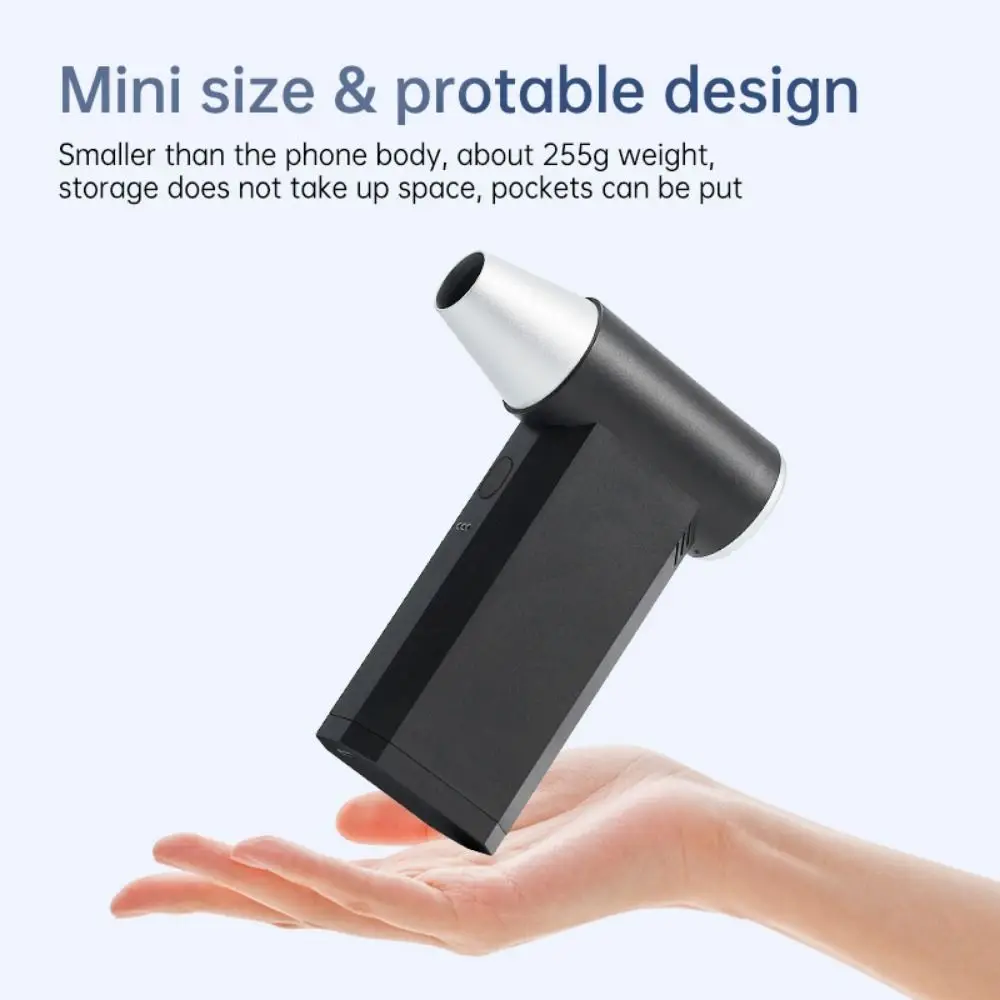 100000RPM Mini Turbo Jet Fan High Speed Powerful Airflow Handheld Electric Blower Cordless Rechargeable Electric Air Duster
100000RPM Mini Turbo Jet Fan High Speed Powerful Airflow Handheld Electric Blower Cordless Rechargeable Electric Air Duster