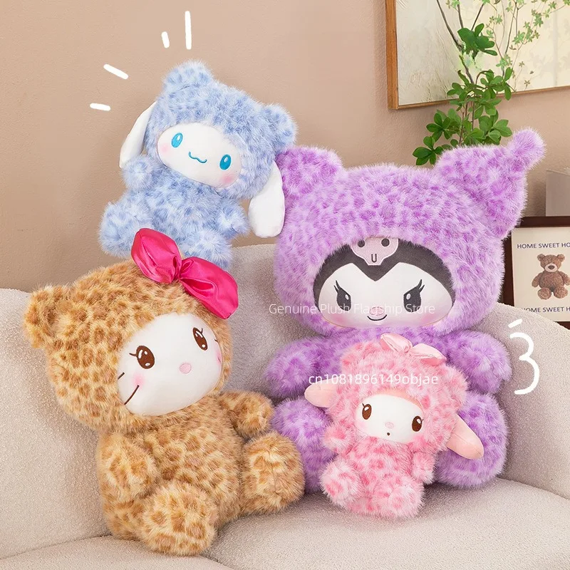 55 см большой размер Sanrio Hello Kitty Kuromi леопардовый принт аниме плюшевая кукла Kawaii Peluche декор комнаты плюшевые подушки подарки
55 см большой размер Sanrio Hello Kitty Kuromi леопардовый принт аниме плюшевая кукла Kawaii Peluche декор комнаты плюшевые подушки подарки