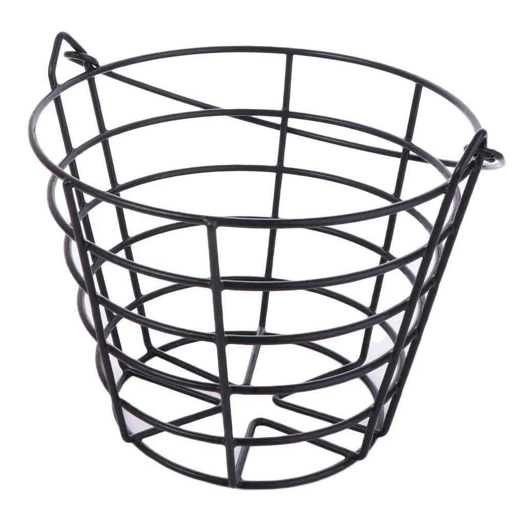 Metal Wire Golf Ball Basket With Handle Trainer Ball Golf Ball Carrying Bucket Balls Container Stackable Utility
Metal Wire Golf Ball Basket With Handle Trainer Ball Golf Ball Carrying Bucket Balls Container Stackable Utility