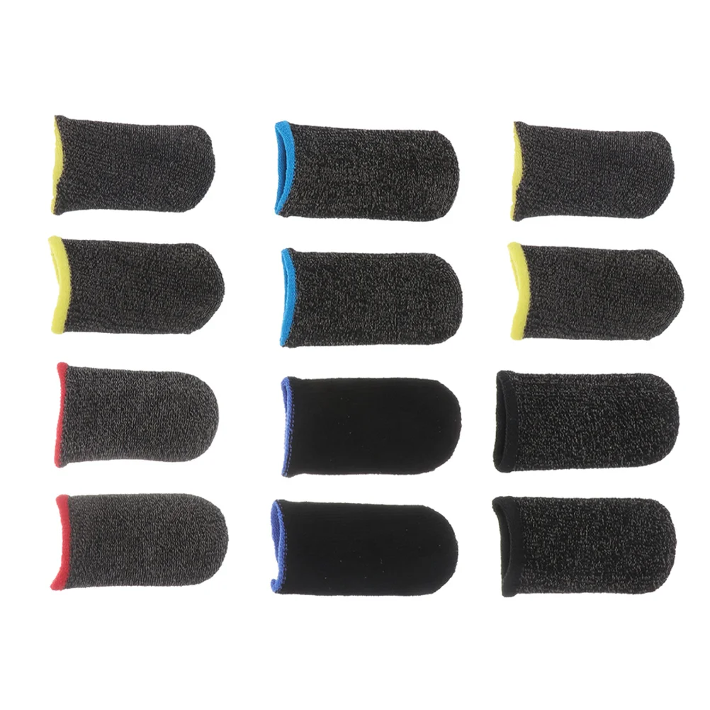 6 Pairs Anti-slip Finger Cots Gaming Thumb Protectors Fiber Sweat-absorbent Fast-dry Portable Lightweight Covers
6 Pairs Anti-slip Finger Cots Gaming Thumb Protectors Fiber Sweat-absorbent Fast-dry Portable Lightweight Covers