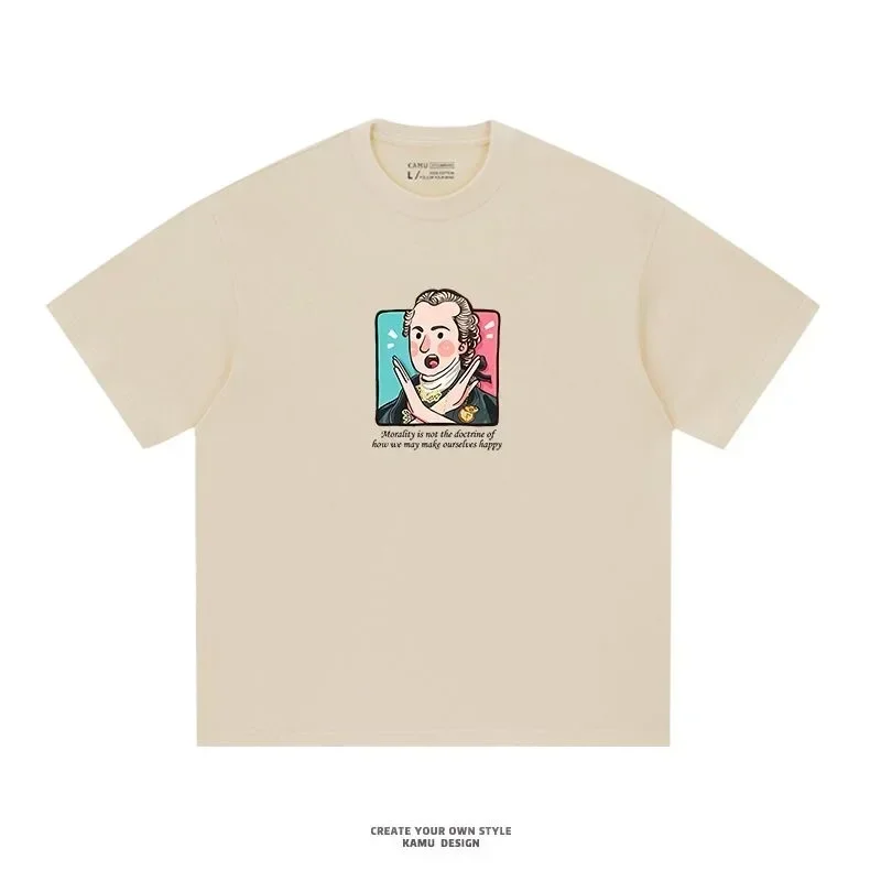 2024 Original cartoon quotes, cute and creative short sleeved T-shirts for men and women, couple
2024 Original cartoon quotes, cute and creative short sleeved T-shirts for men and women, couple
