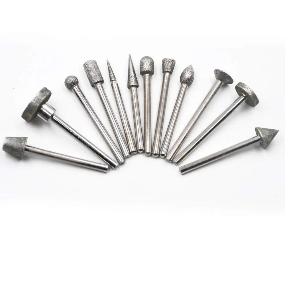 Набор алмазных насадок для резьбы по камню, 1/8 дюйма (3 мм), 50 шт.
Набор алмазных насадок для резьбы по камню, 1/8 дюйма (3 мм), 50 шт.